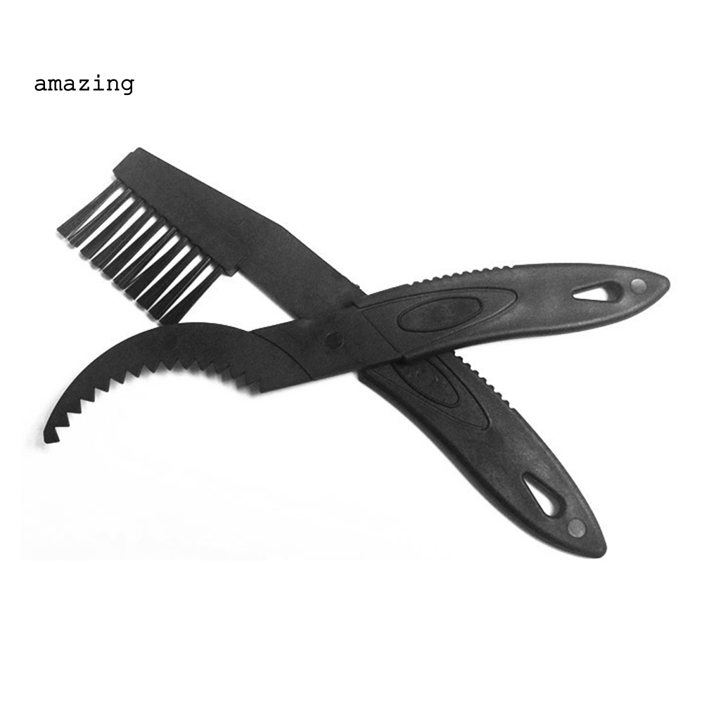 Bàn Chải Nylon Làm Sạch Xích Xe Đạp Leo Núi Nhỏ Gọn Tiện Lợi