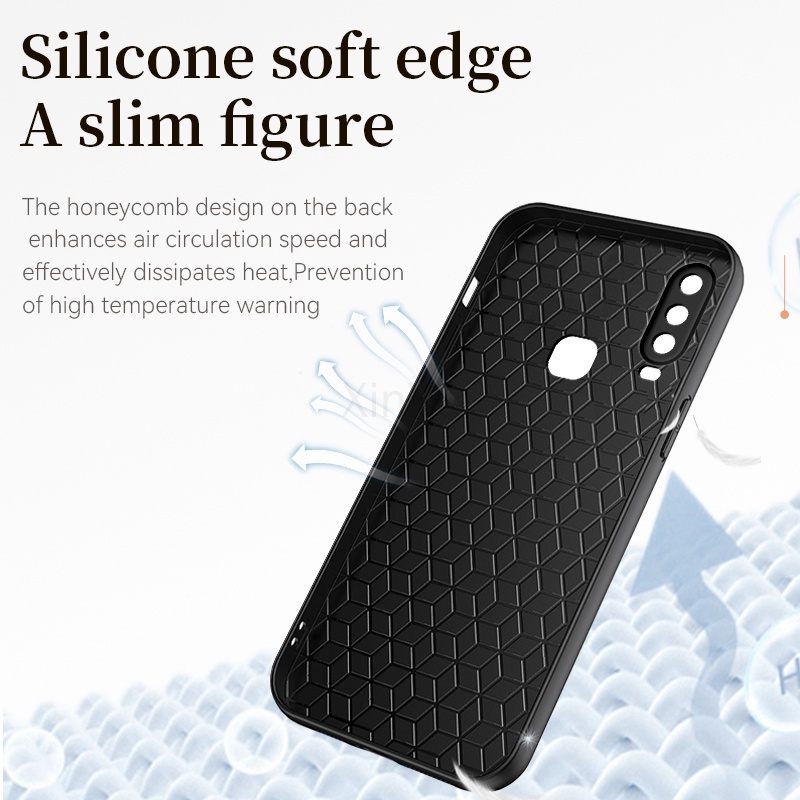 Ốp Điện Thoại Da Silicon Mềm Bảo Vệ Camera Cho Vivo 1901 1902 1903 1904 1905 1906 1907 V27 Pro V27E V27Pro VIVOV27 VIVOV27E VIVOV27Pro