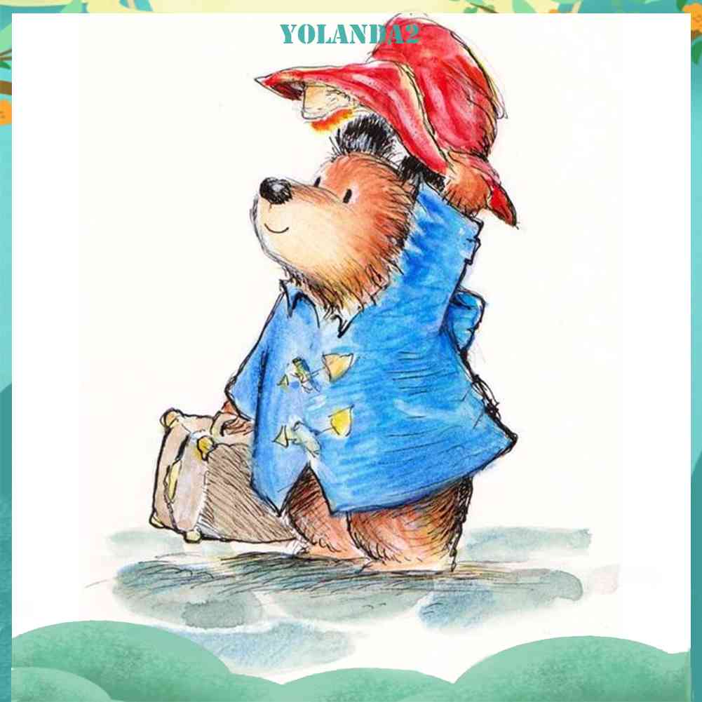 Bộ Tranh Đính Đá 5D Họa Tiết Bia Hoạt Hình Độc Đáo Diy Dùng Trang Trí Nhà Cửa