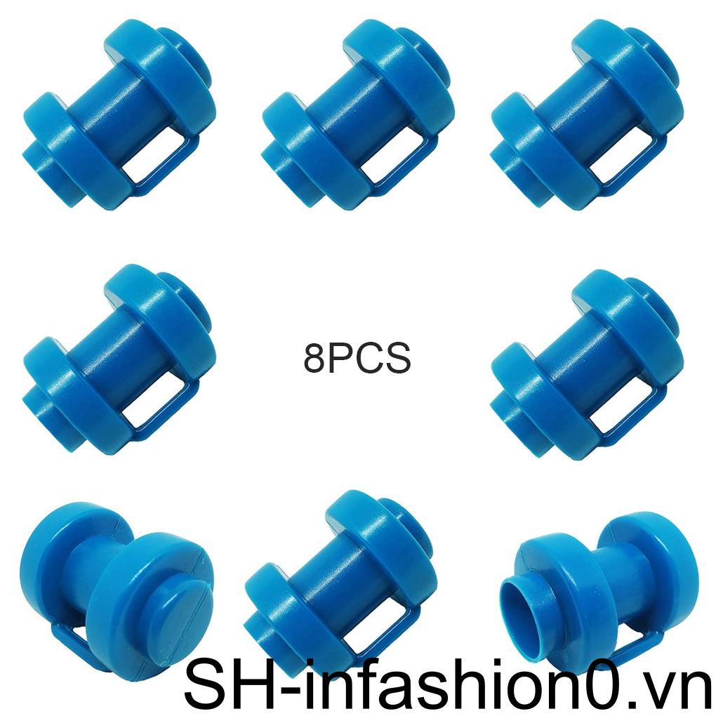 Set 8 Nắp Đậy Tháo Rời Được 2 5cm Bảo Vệ Ống Nước Thể Thao Ngoài Trời