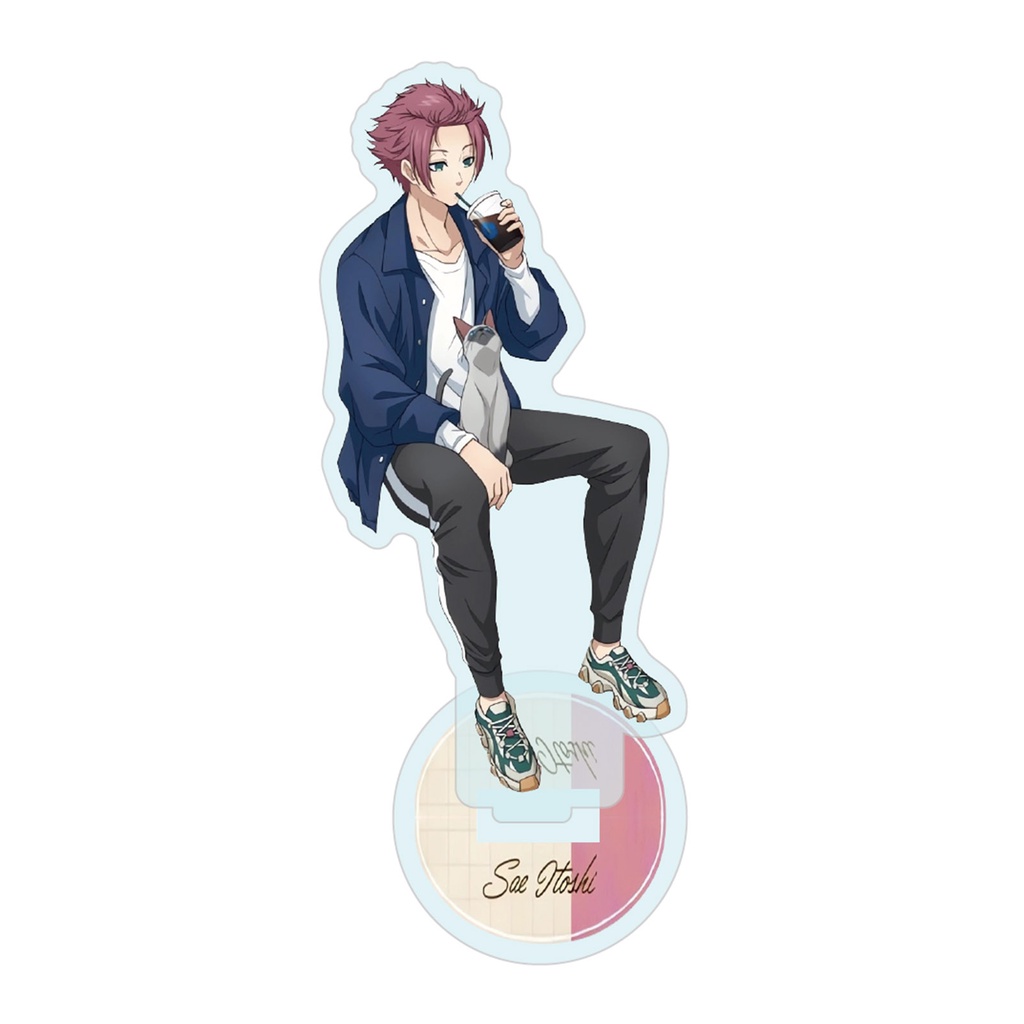 Mô Hình Nhân Vật Isagi Yoichi Mặc Đồ Cosplay Nhân Vật Anime Kèm Giá Đỡ