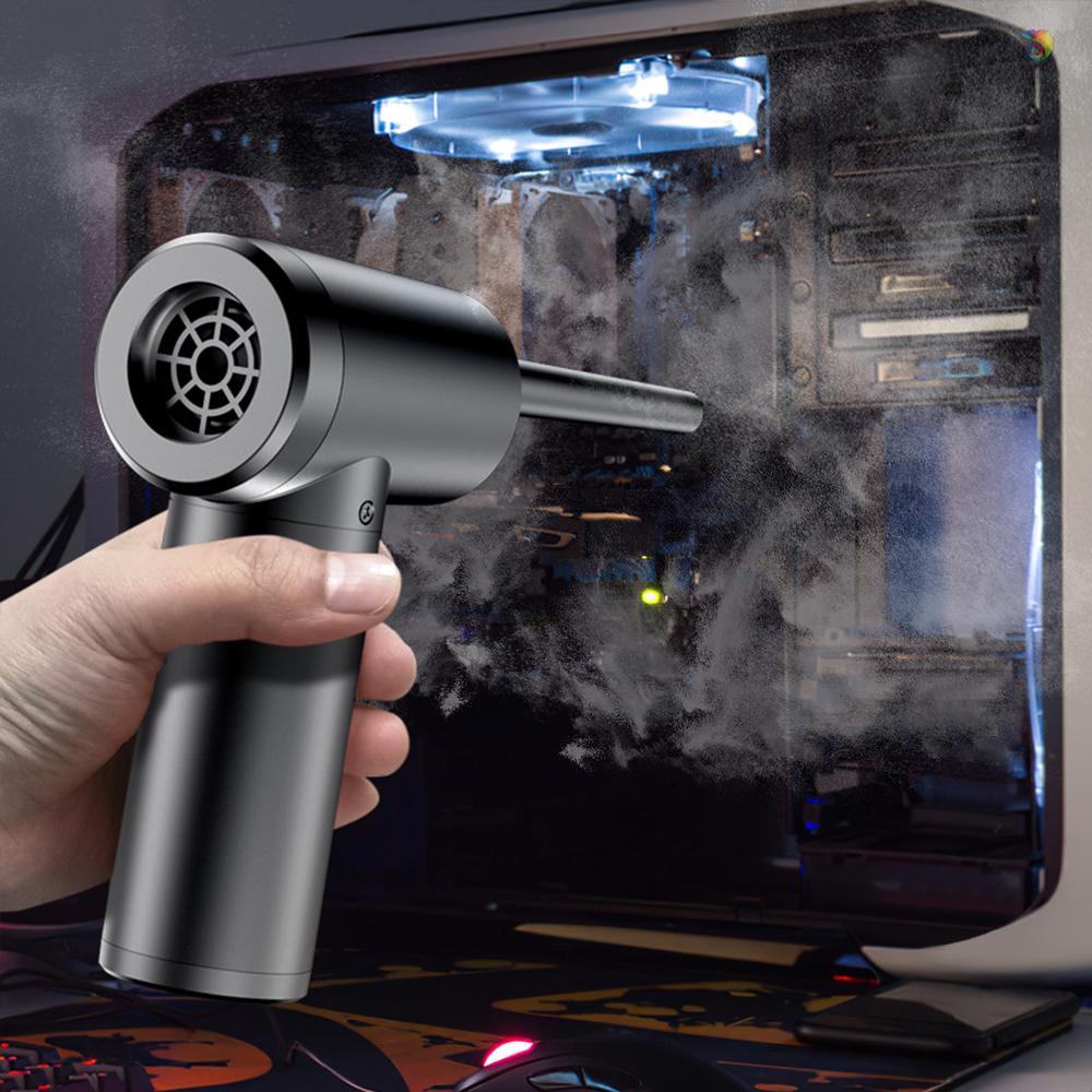 Máy Thổi Bụi Không Dây Đa Năng 2 Trong 1 Có Đèn LED Sạc Lại 50000RPM 100W