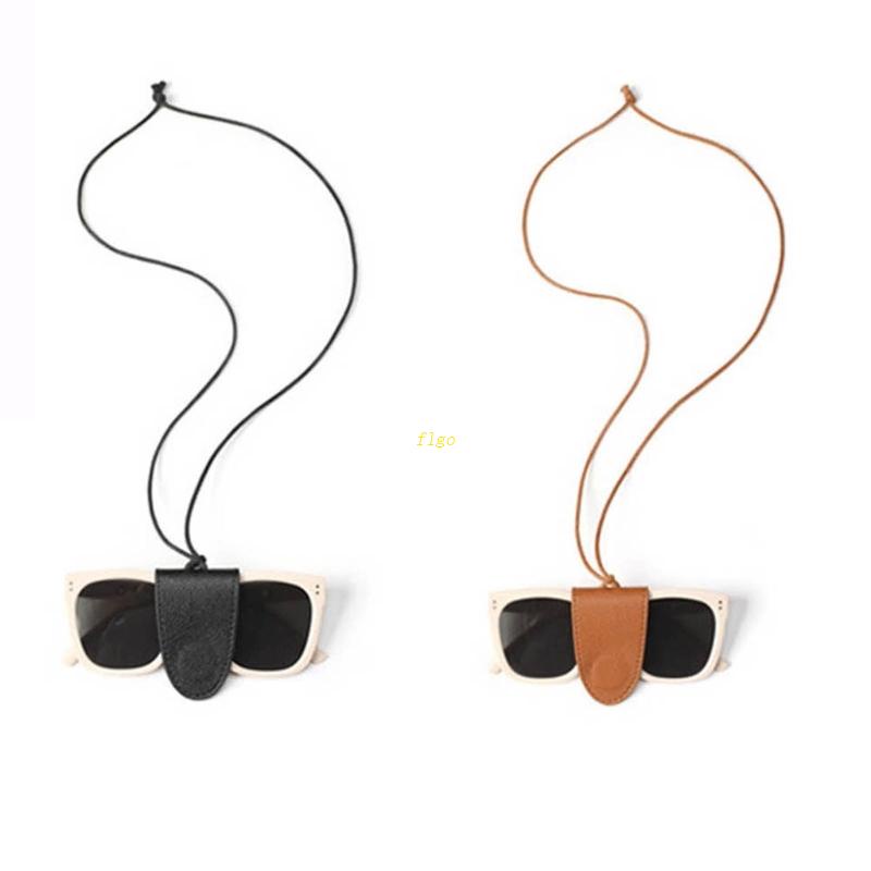 Flgo Túi Da Đựng Mắt Kính Thời Trang Dễ Mang Theo