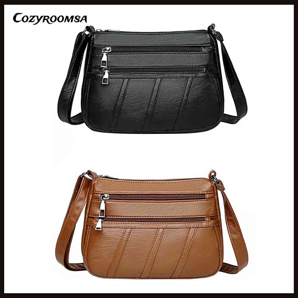 Túi Xách Da PU Nhiều Ngăn Thời Trang Cho Nữ