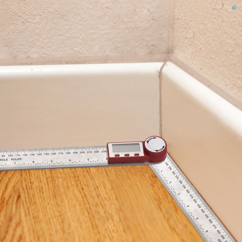 Thước Đo Góc Kỹ Thuật Số Bằng Thép Không Gỉ 11inch / 300mm Có Màn Hình LCD