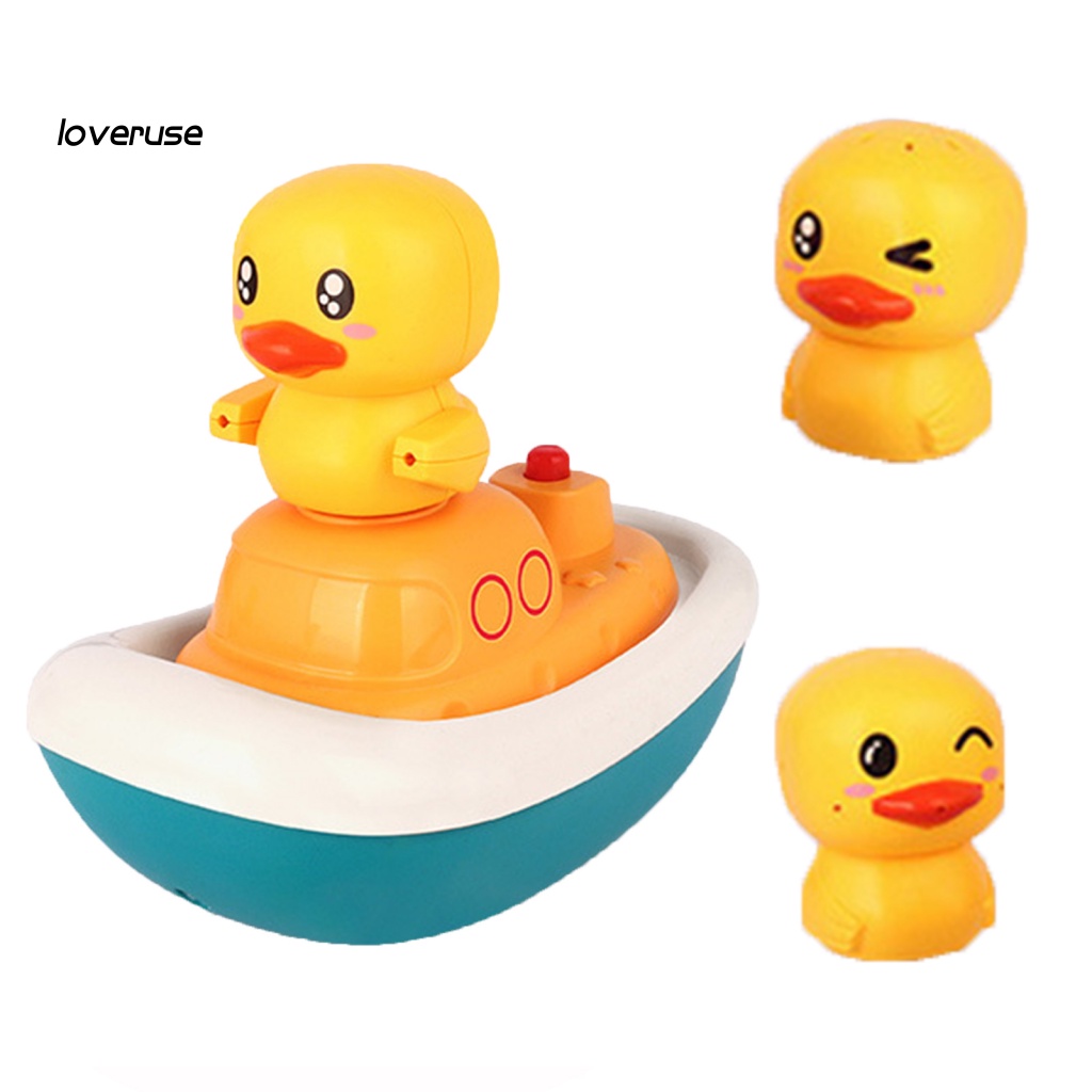 Set 4 Đồ Chơi Vòi Phun Nước Hình Vịt Nổi Trên Mặt Nước Dành Cho Trẻ Em