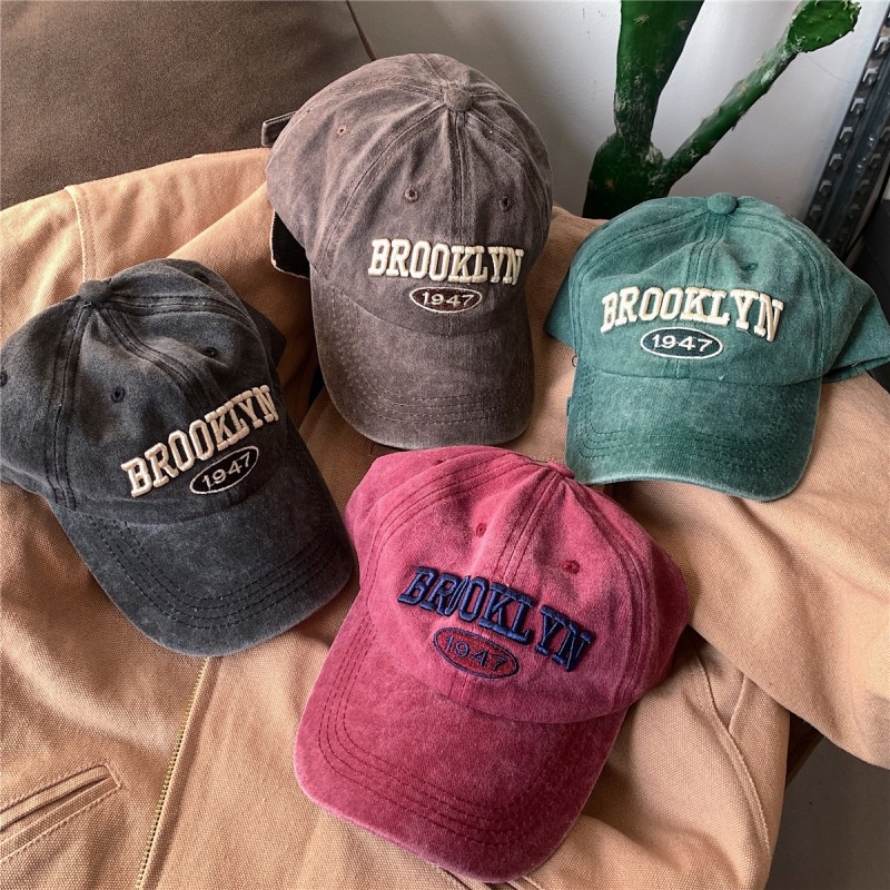 Mũ Lưỡi Trai Mềm Chất Lượng Cao Phong Cách Vintage 1987