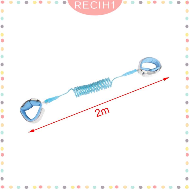 Dây Lò Xo Khóa Cổ Tay An Toàn Chống Thất Lạc Có Thể Thu Gọn 2M Cho Bé