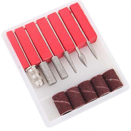 Bộ 12 Mũi Khoan Móng Tay Chuyên Nghiệp Cho Salon Làm Đẹp