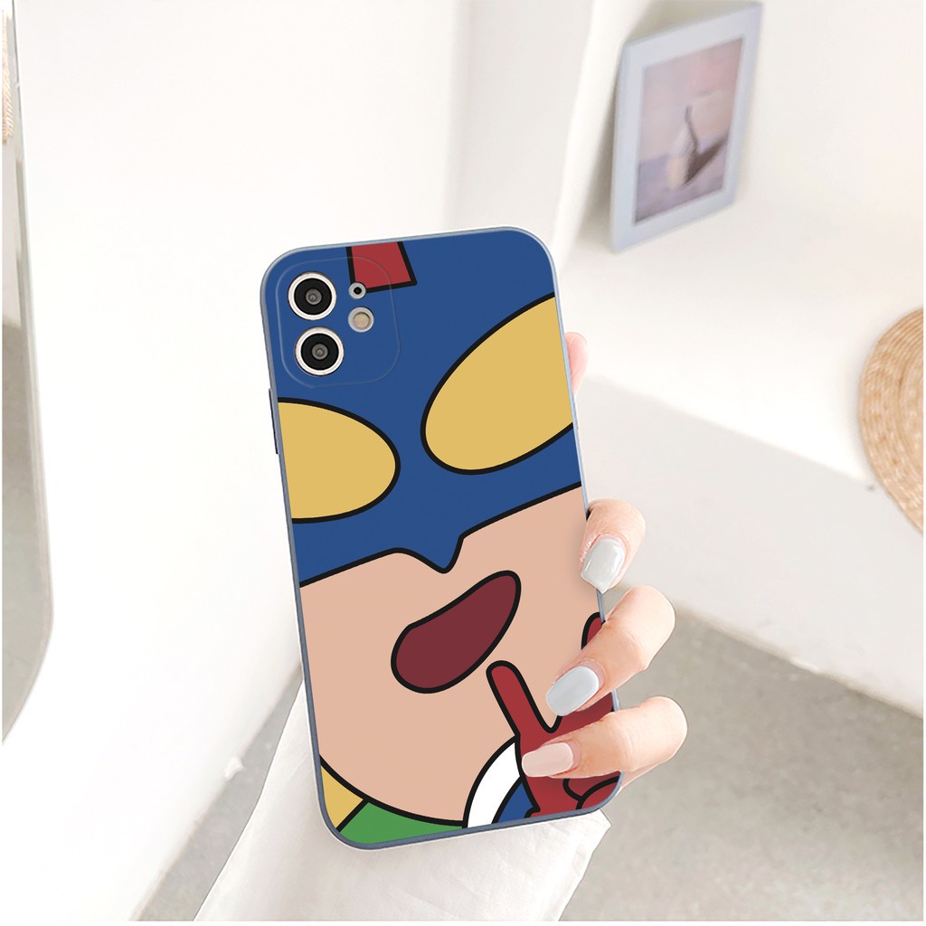 Ốp lưng IPhone  cạnh vuông siêu nhân điện quang BVC 6/6plus/6s/6splus/7/7plus/8/8plus/x/xr/xs/11/13/14/pro/promax BVC466