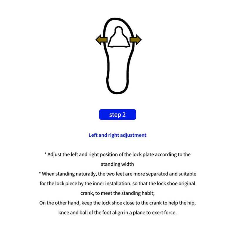 Dụng Cụ Chêm Bàn Đạp Tự Khóa Điều Chỉnh Dành Cho Xe Đạp SPD SPD-SL