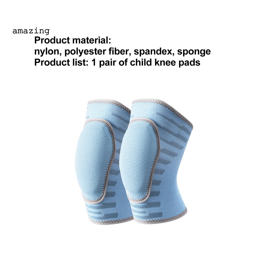 1 Cặp Đệm Bảo Vệ Đầu Gối Chống Va Chạm Khi Nhảy Múa Cho Bé