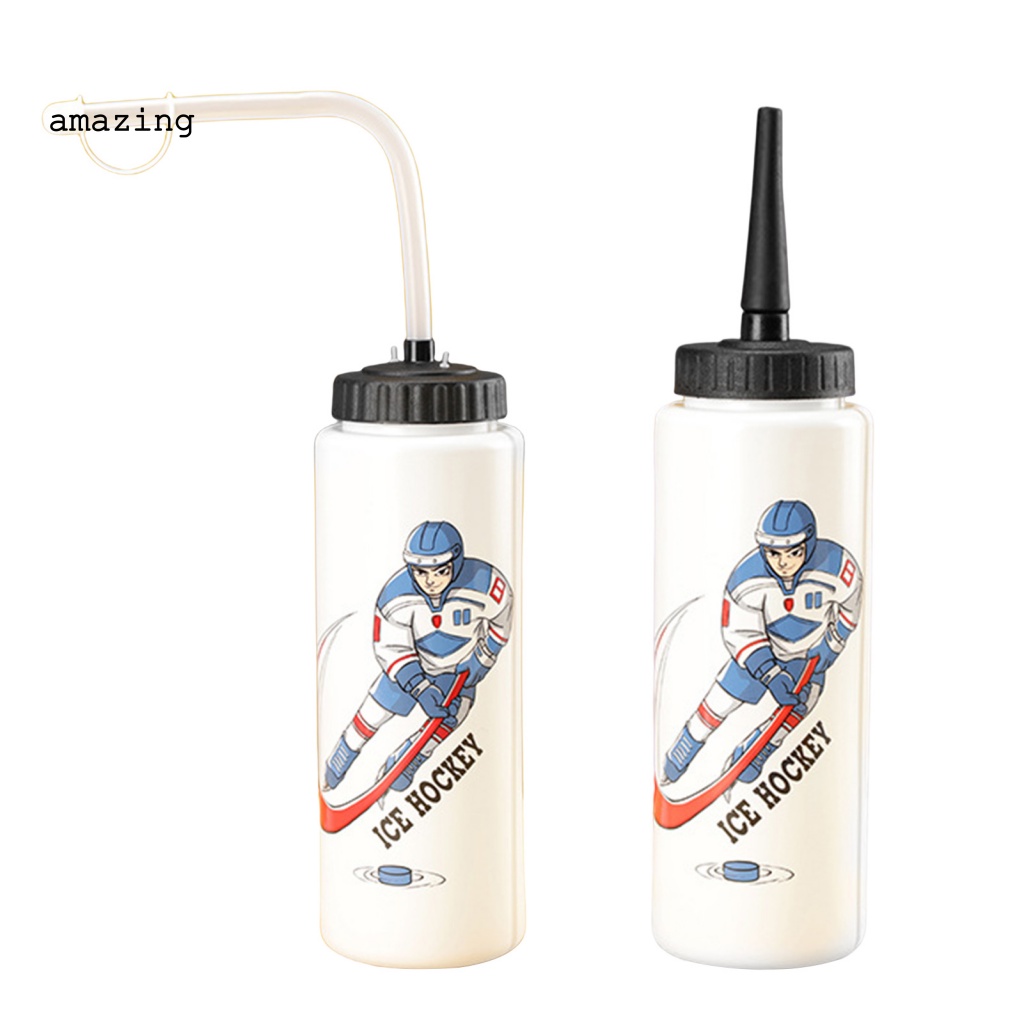 Bình Nước Một Tay Cầm Kèm Ống Hút Tiện Dụng Khi Đi Xe Đạp