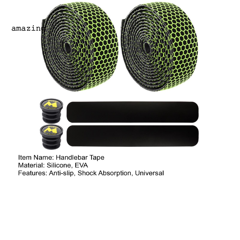 1 Bộ Băng Quấn Tay Lái Xe Đạp Chống Trượt Thoáng Khí