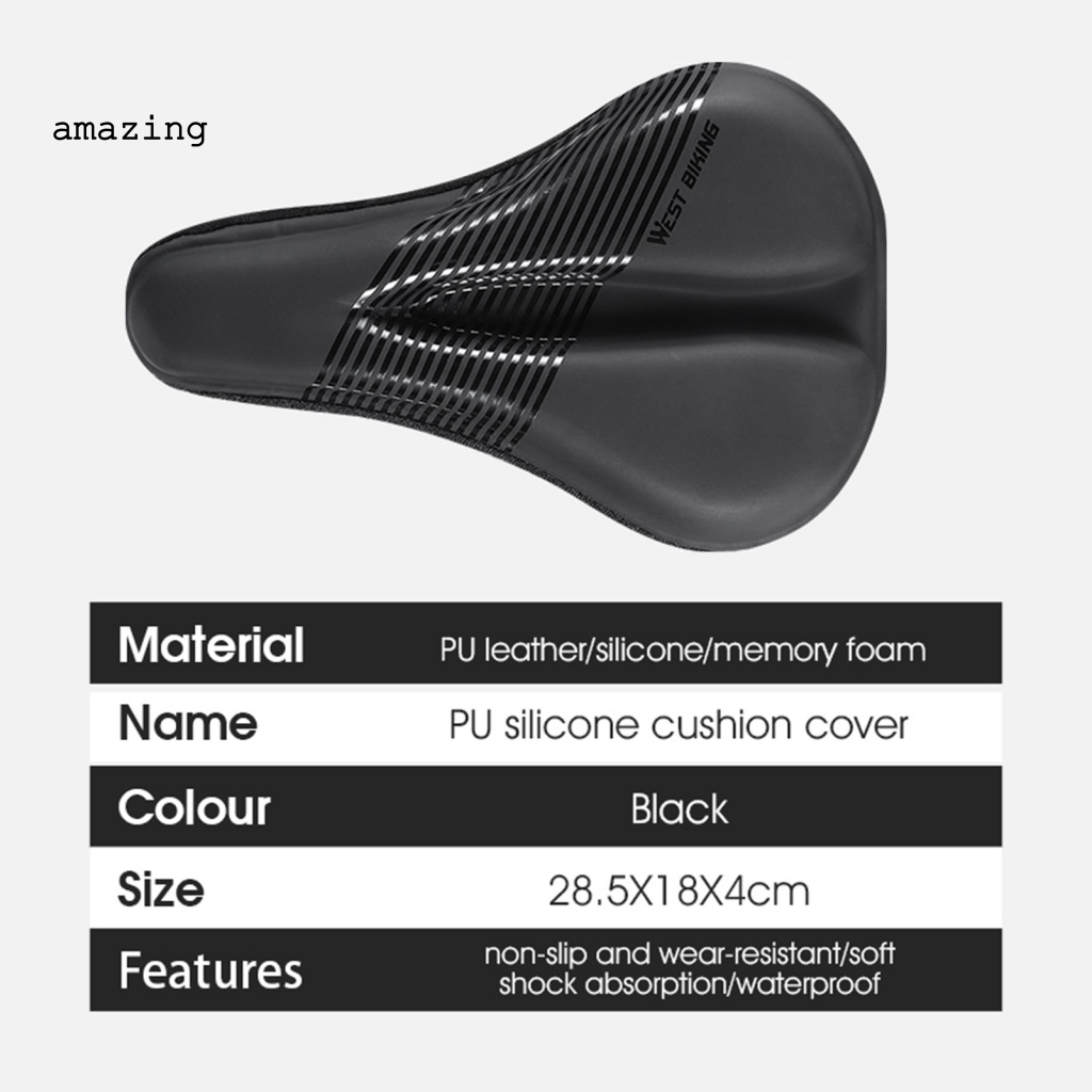 Vỏ Bọc Yên Xe Đạp Thấm Hút Thoáng Khí Thoải Mái