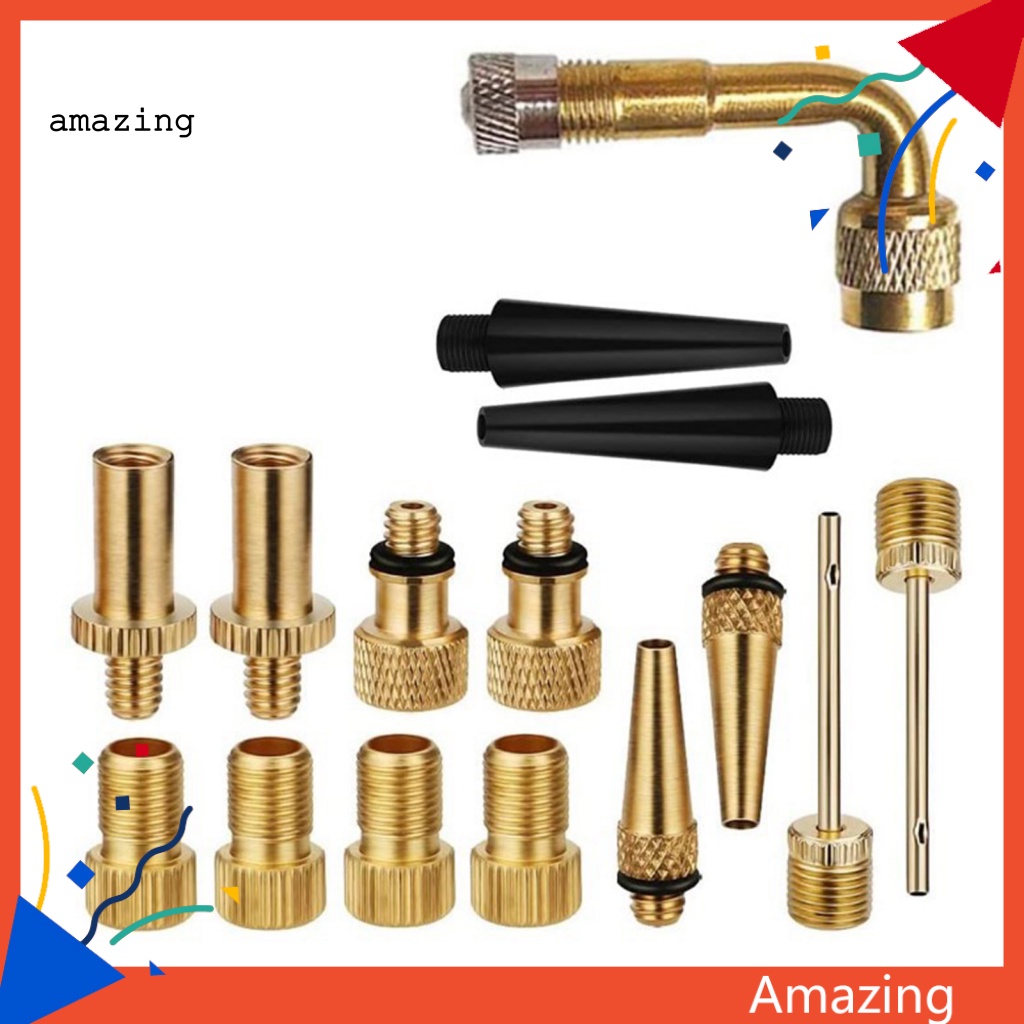 Set 15 Van Bơm Hơi Xe Đạp Chống Biến Dạng Sturdy