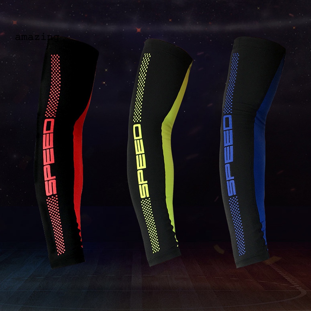 1 Cặp Ống Tay Áo Làm Mát Thoáng Khí Bảo Vệ Khi Đi Xe Đạp Leo Núi Unisex