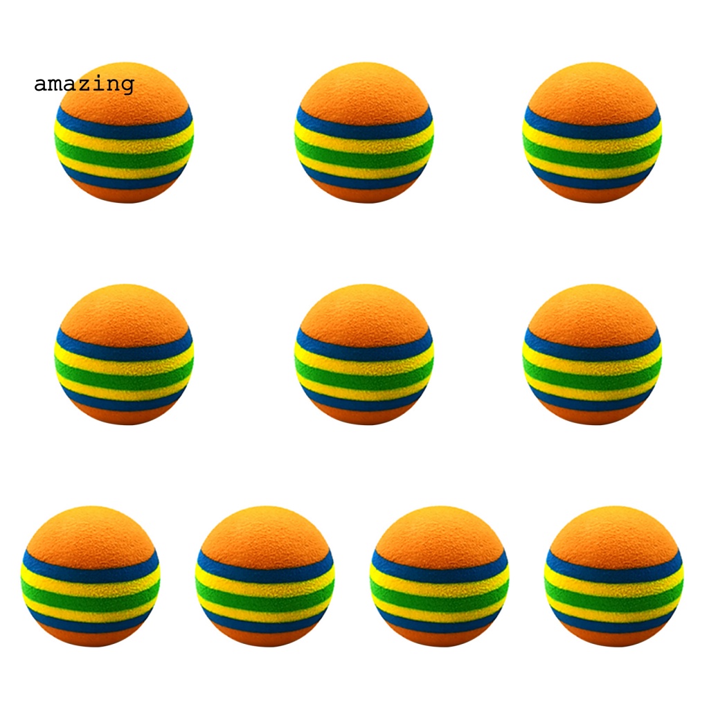 Bộ 10 Quả Bóng Golf Siêu Bền Tiện Dụng Cho Gia Đình