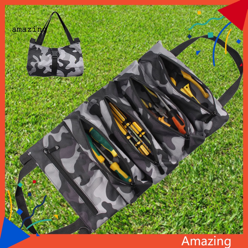 Túi Lưu Trữ Đa Năng Họa Tiết Rằn Ri Có Thể Tái Sử Dụng Cho Các Hoạt Động Ngoài Trời