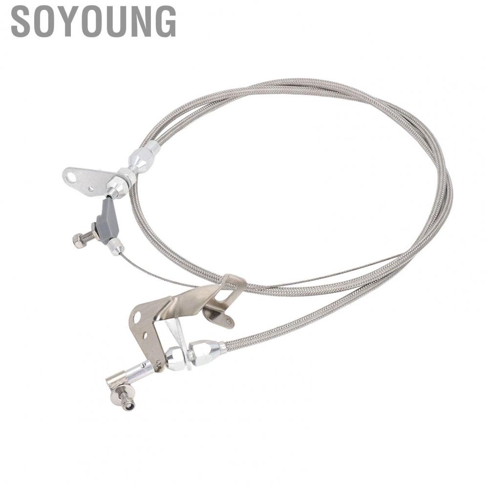 Soyoung Car Kickdown Cable  Durable Throttle Wire High Strength  for 727 Transmissions