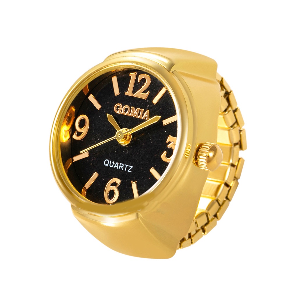 Đồng Hồ Dạng Nhẫn Đeo Tay Phong Cách Vintage Thời Trang Cho Nữ