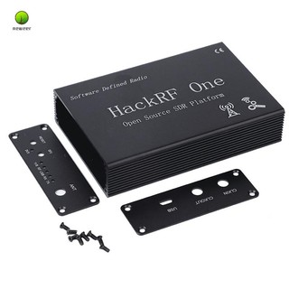 Vỏ bảo vệ hộp sạc tai nghe bằng nhôm màu đen cho hackrf one sdr
