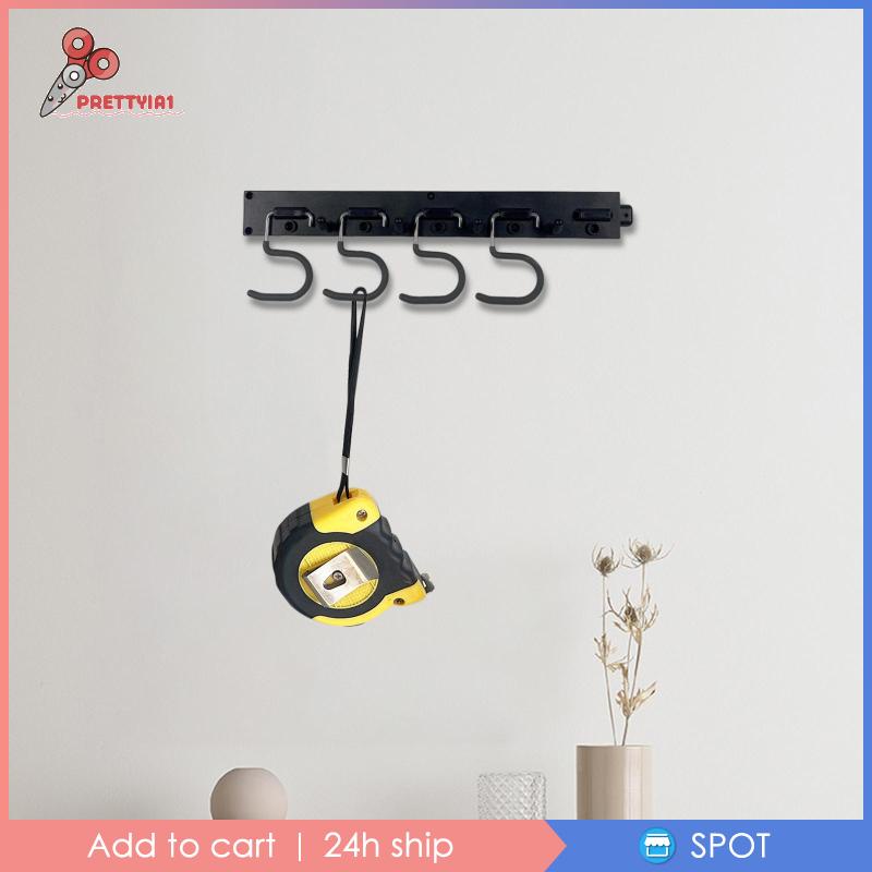 Giá Đỡ Dụng Cụ Làm Vườn Với 4 Móc Kim Loại Tiện Dụng