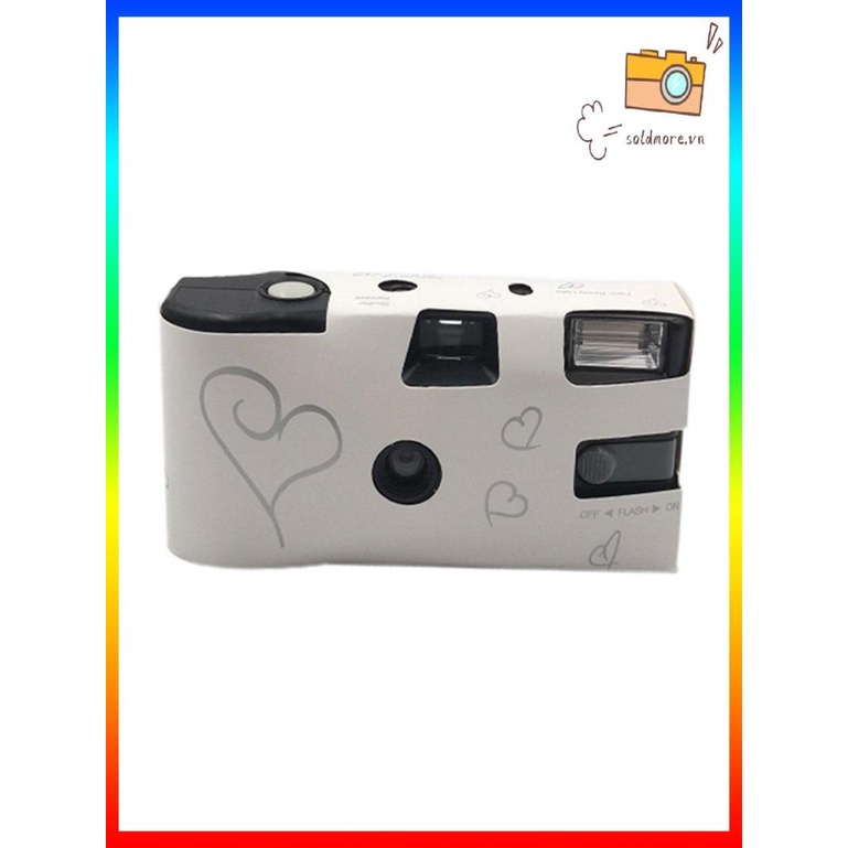 Hướng dẫn sử dụng máy ảnh phim dùng một lần 35mm kiểu cổ điển Quà tặng cho trẻ em Máy ảnh quang đánh lừa