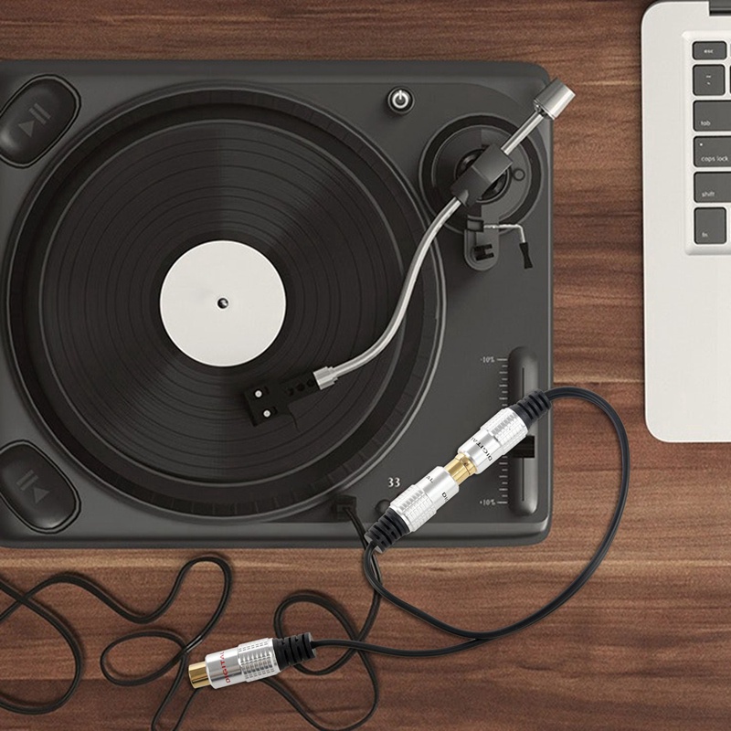 Cáp Chia Âm Thanh RCA F-2 RCA M Sang 1 ĐầU CắM Sang 2 Lỗ CắM RCA Mạ VàNg Chuyên DụNg