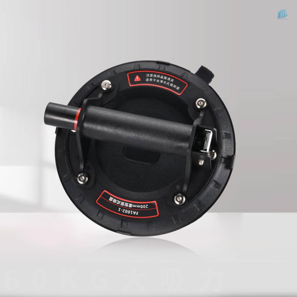 Cốc Hút Chân Không 200kg Chịu Tải Nặng 200mm Dùng Nâng Kính / Đá Hoa Cương