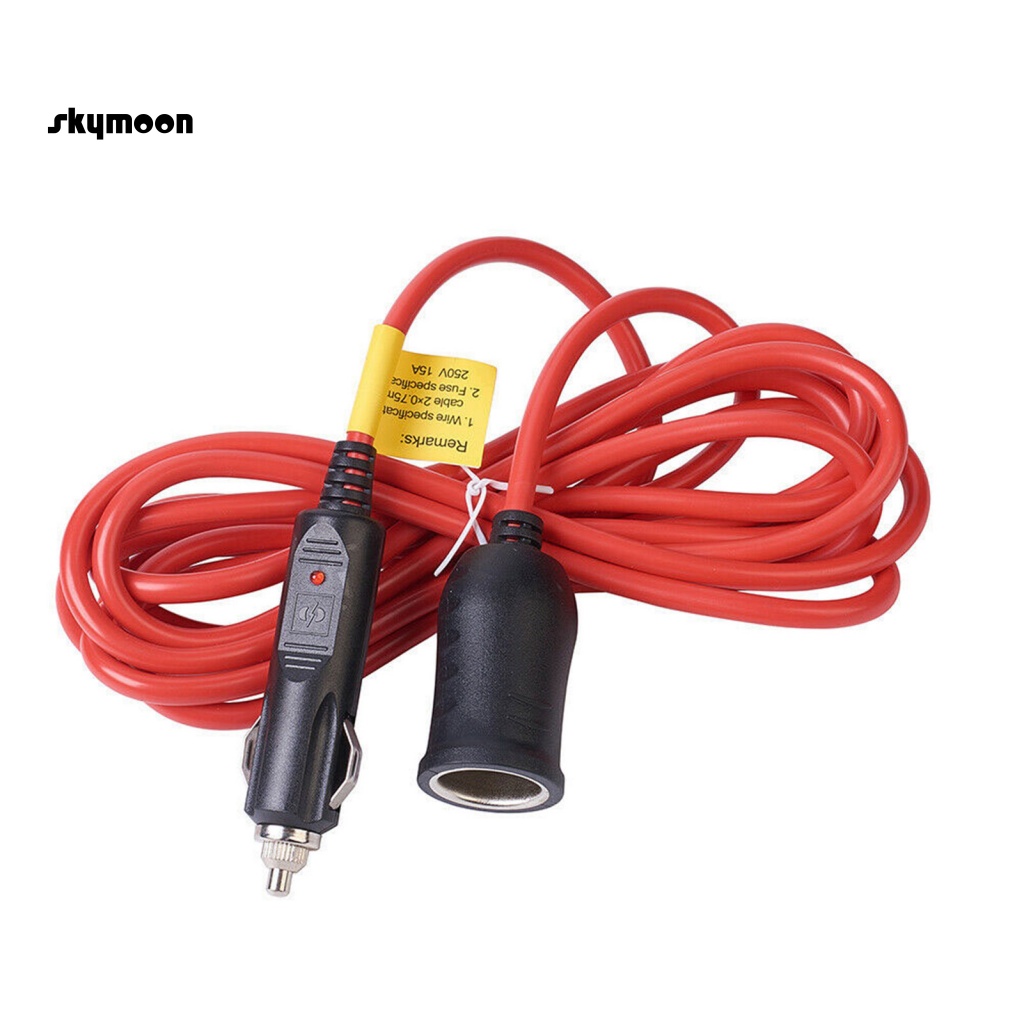 Dây Cáp Nối Dài Thuốc Lá 12V-24V An Toàn Cho Xe Hơi