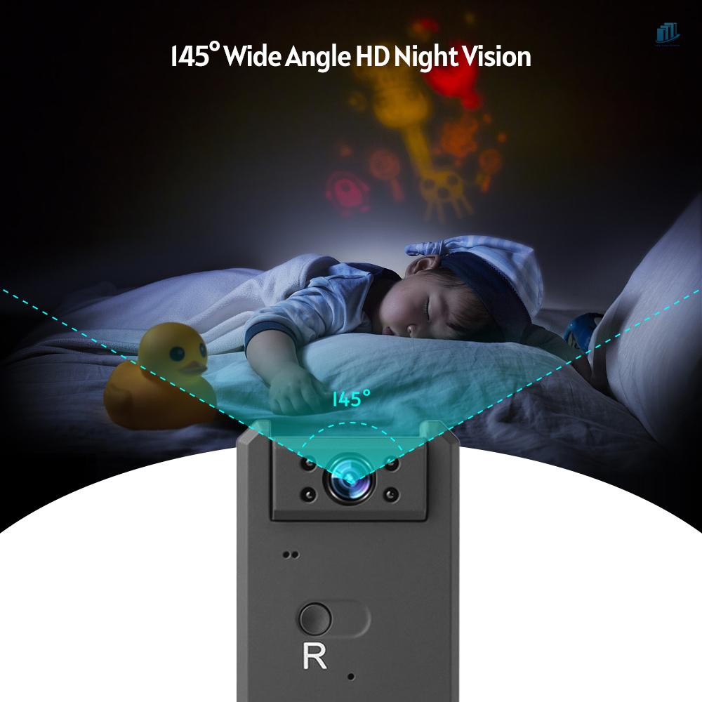 Máy Quay Phim Không Dây 1920 * 1080p HD Cảm Biến Chuyển Động Ban Đêm Góc Rộng Có Ngăn Đựng Thẻ TF Cho Thú Cưng