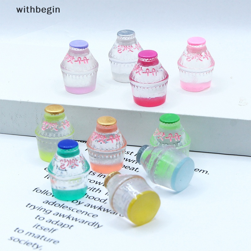 Bộ 10 Lọ Thủy Tinh Mini Dạ Quang Dùng Làm Trang Sức DIY