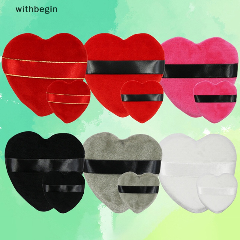 Set 2 Mút Trang Điểm Chất Liệu Cotton Mini Tiện Dụng