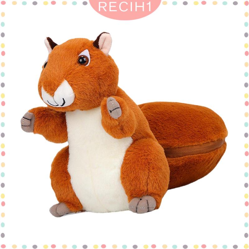 Đồ chơi nhồi bông Hình Chú Sóc Dễ Thương Trang Trí Phòng Khách / Xe Hơi