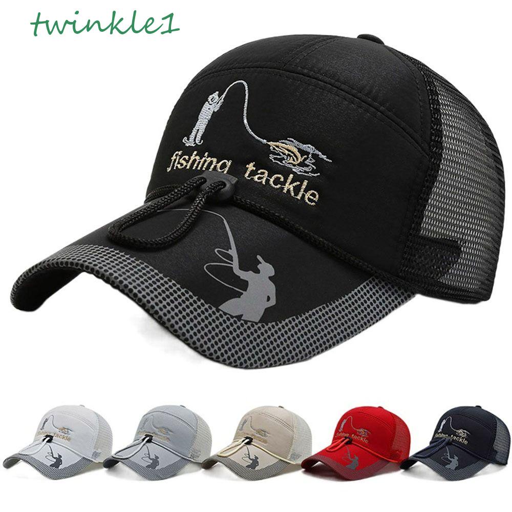 Mũ Lưỡi Trai Phối Lưới Lấp Lánh Có Thể Điều Chỉnh Thời Trang Cho Nam Và Nữ