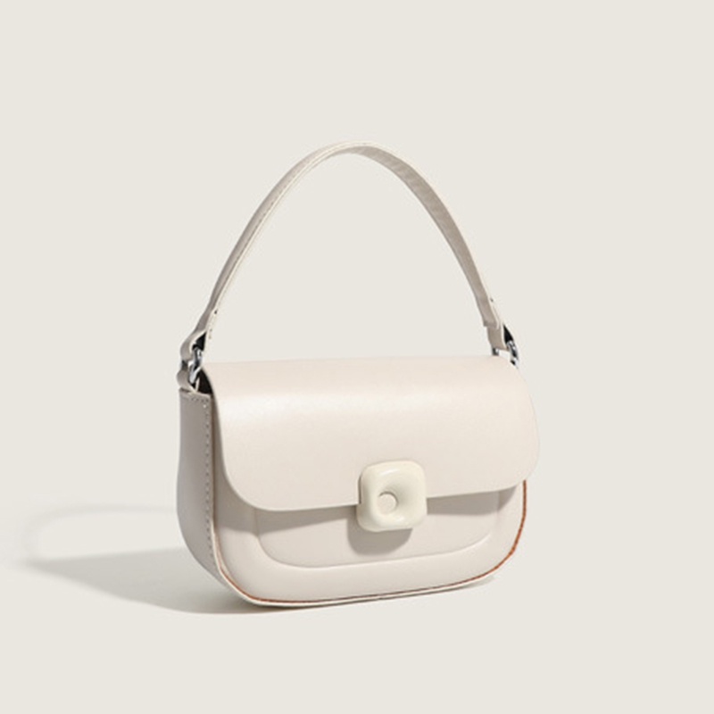 Túi Đeo Chéo Khóa Nam Châm Màu Sắc Ngọt Ngào Thời Trang Cho Nữ