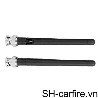 Set 2 ăng ten uhf đầu nối bnc cho micro không dây sennheiser ew100 ew300