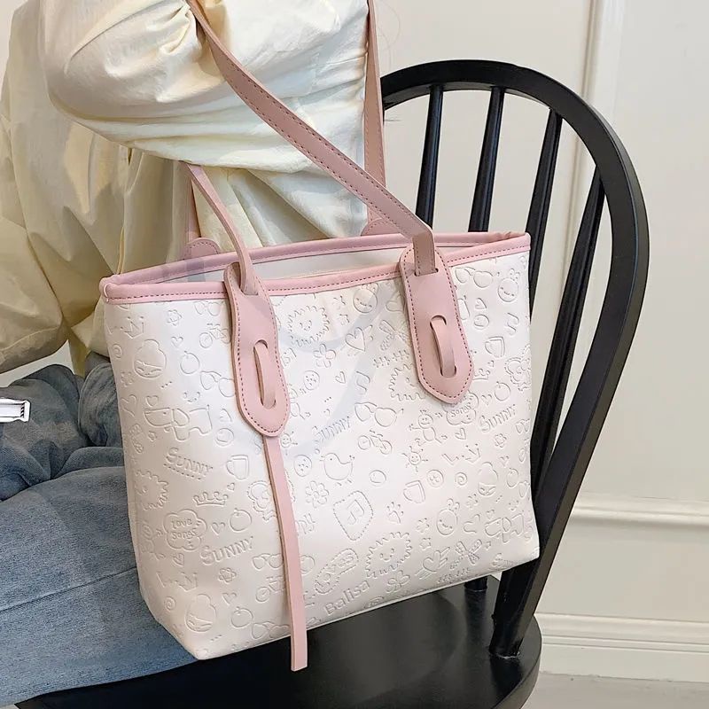 Túi Tote Đeo Vai Kích Cỡ Lớn Thời Trang Dành Cho Nữ 29X26