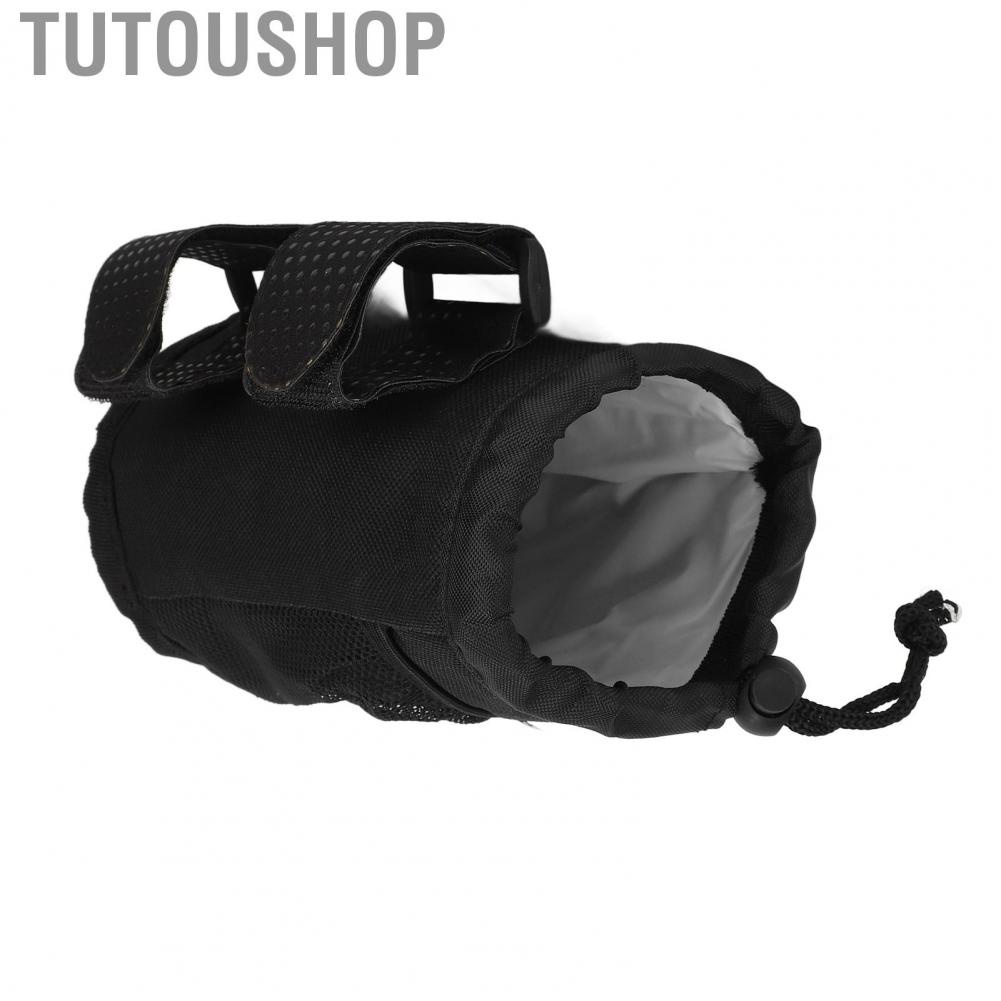 Tutoushop Bike Bottle Holder  Cup Easy Installation Oxford Fabric for Cycling Travel Camping