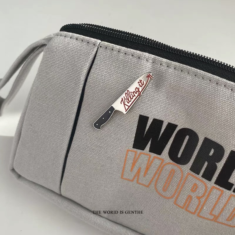 Cute Kitten Creative Cute and Funny Alloy Brooch Badge Male and Female Decoration for Students