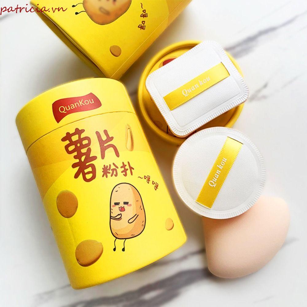 Mút Trang Điểm Nền Sử Dụng Kép Khô Và Ướt Sáng Tạo