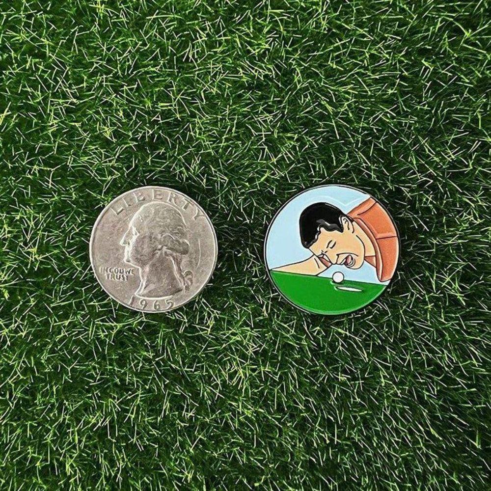 Kẹp Đánh Dấu Vị Trí Nón Chơi Golf Bằng Hợp Kim