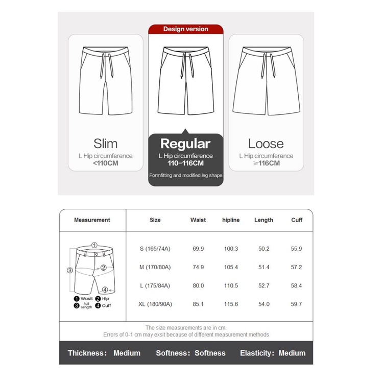 Quần short nam GIORDANO 18103601 lưng thun co giãn tốt thời trang