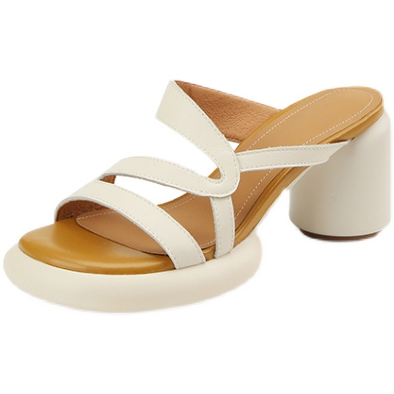 Duoya Dép Sandal Da Mềm Đế Dày Chống Thấm Nước Thời Trang Mùa Hè Cho Nữ