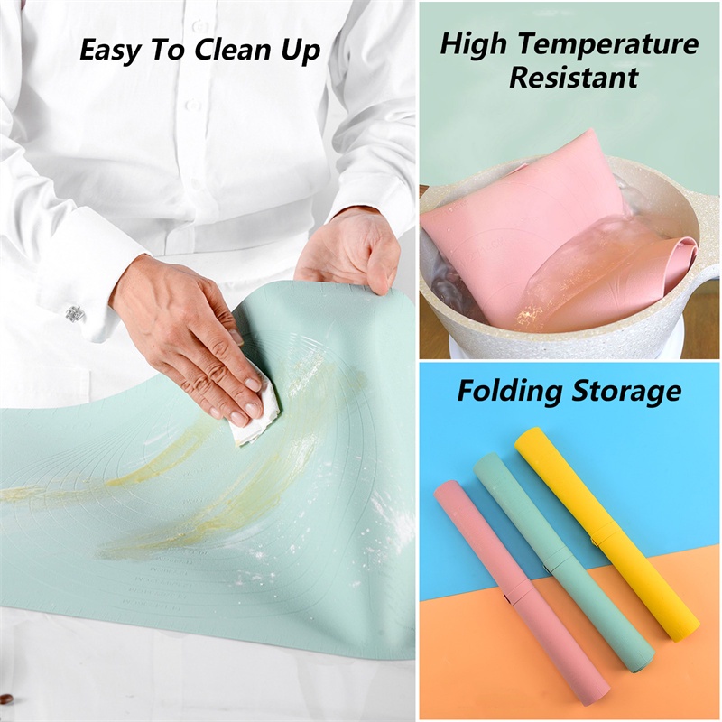 Thảm Silicon Chống Dính Cỡ Lớn 40x60cm Dùng Làm Bánh Tiện Dụng