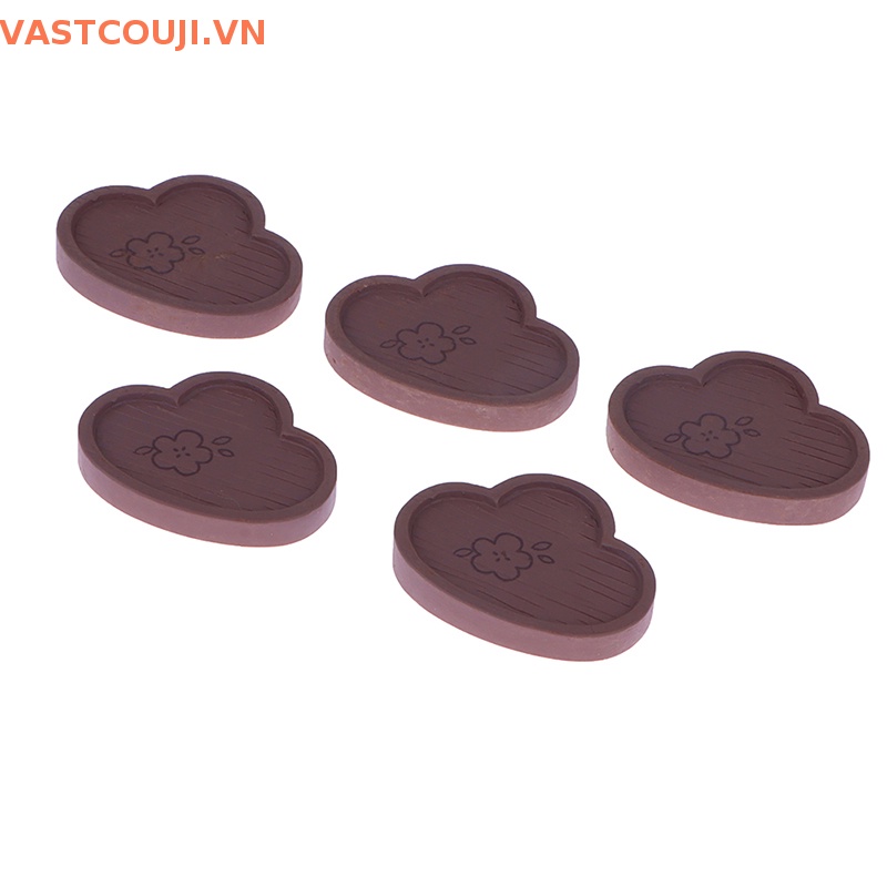 Set 5 Khay Nướng Bánh Mini Bằng Gỗ Cho Nhà Búp Bê