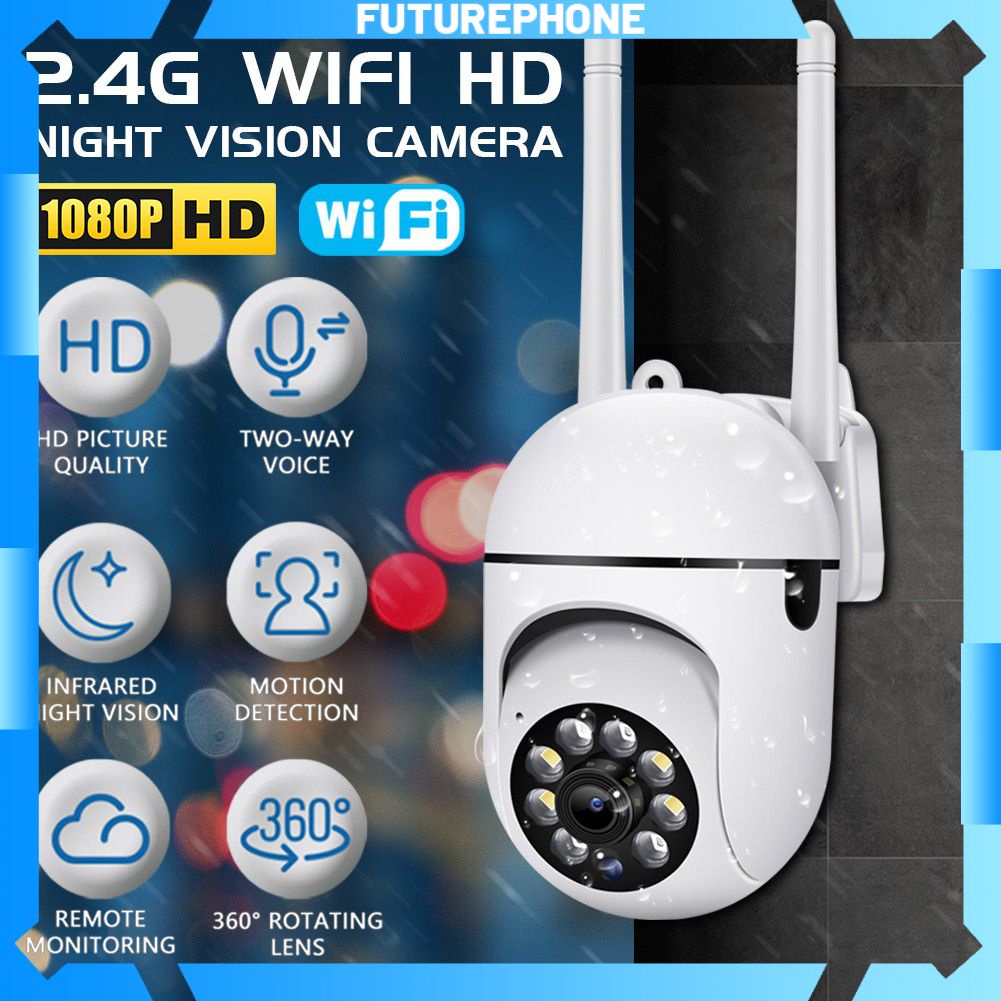 Camera Ip Không Dây Hd 2023 360 ° 1080P Wi-fi Hồng Ngoại Quan Sát Ban Đêm Được Sử Dụng Rộng Rãi Trong Gia Đình An Toàn Bên Ngoài Tầm Nhìn Ban Đêm Ai Phát Hiện Cơ Thể Trong Tương Lai