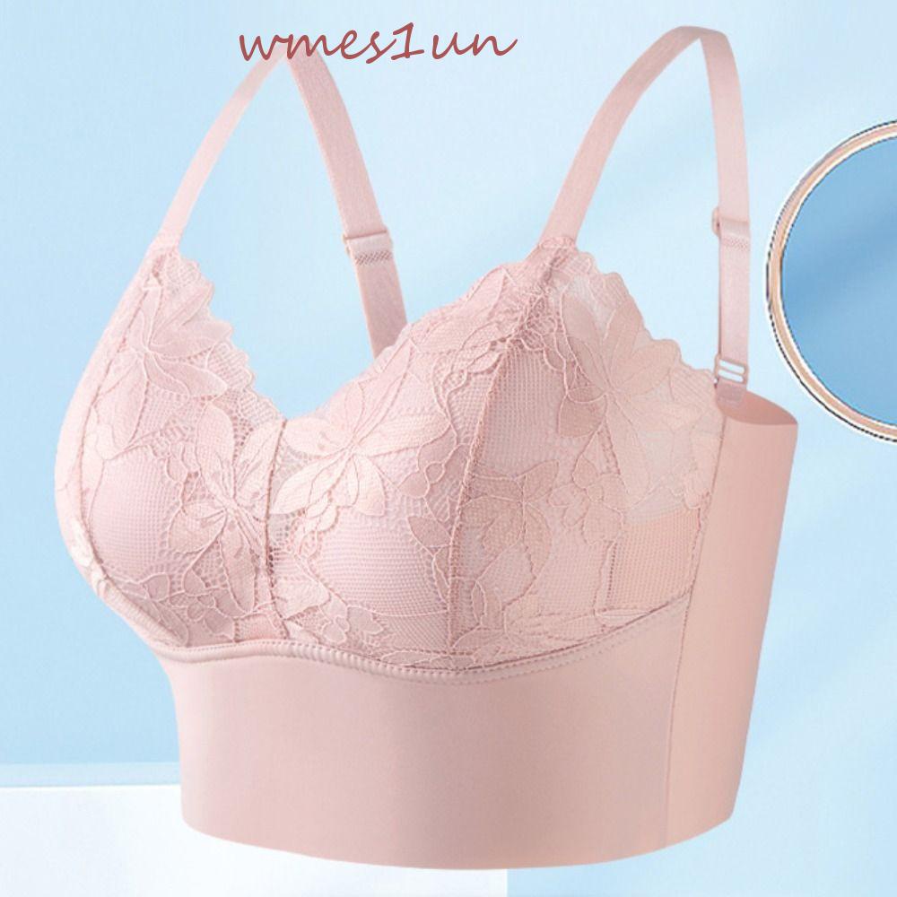 Áo Lót Nâng Ngực Cổ Chữ V Khoét Sâu Lưng Thoáng Khí Kiểu Pháp WMES15H Cho Nữ