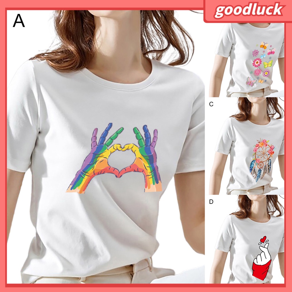 Áo Thun Ôm Dáng Màu Sắc Đơn Giản Thanh Lịch Cho Nữ